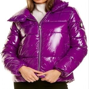 Noize Goldie Short Gloss Parka